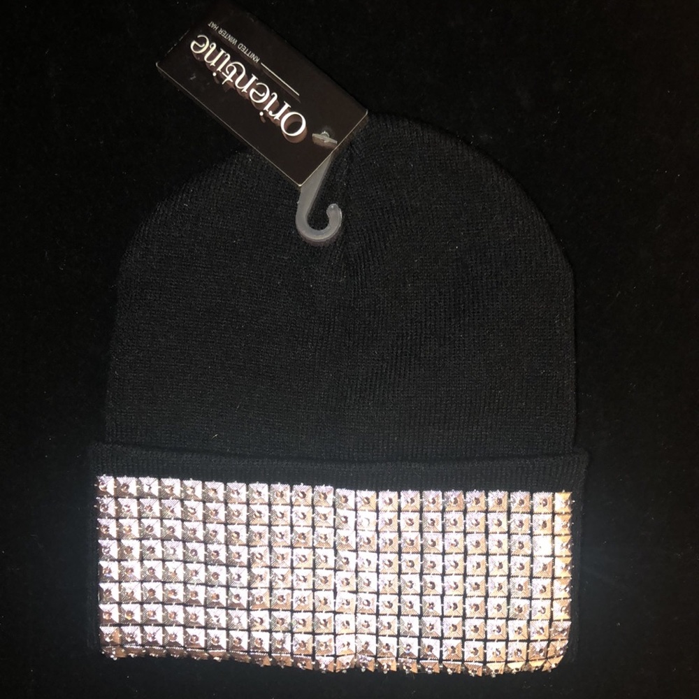 Silver Embellish Hats
